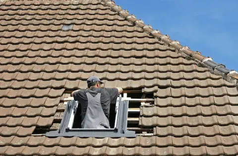 Pose de velux - Bioule